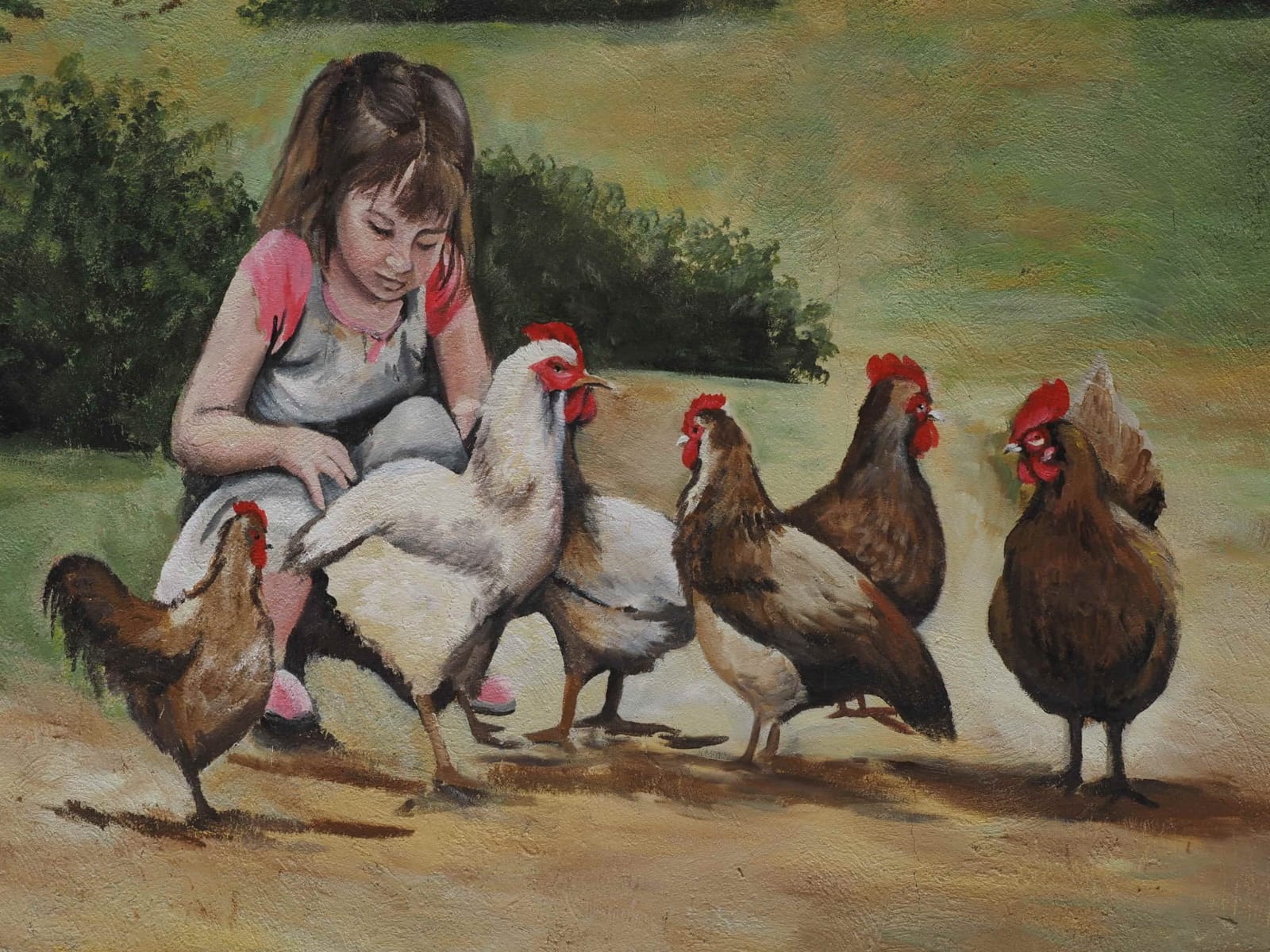 MURAL BAT EGINEN DUGU BAILARAKO GIMNASIOAN